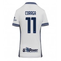 Inter Milan Joaquin Correa #11 Bortedrakt Dame 2024-25 Kortermet